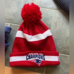NFL patriots Super Bowl beanie